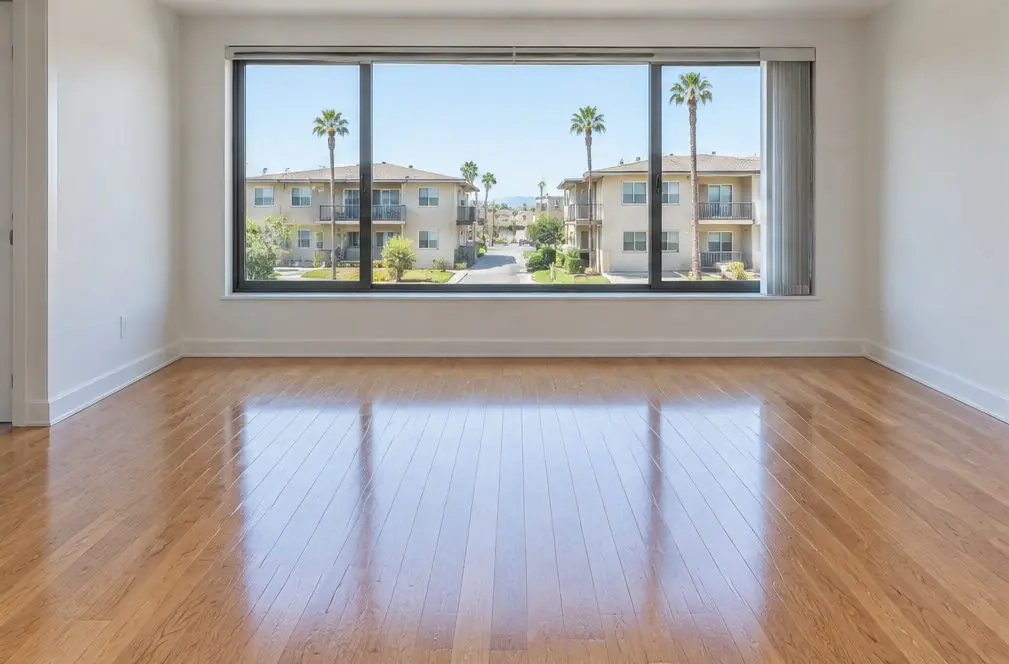 Illustration: a hardwood floor in a typical East Ontario home