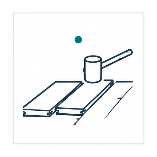 Schematic icon: Hardwood Floor Installation